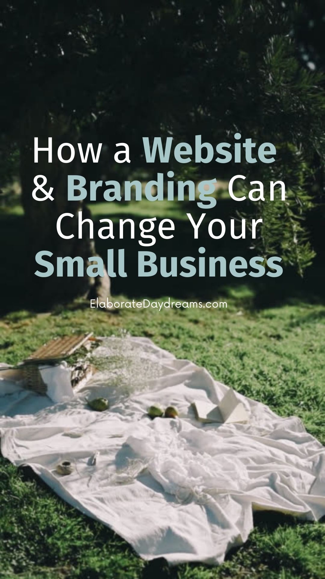 How a website can change your small business blog Elaborate Daydreams Showit designs by meg fischer